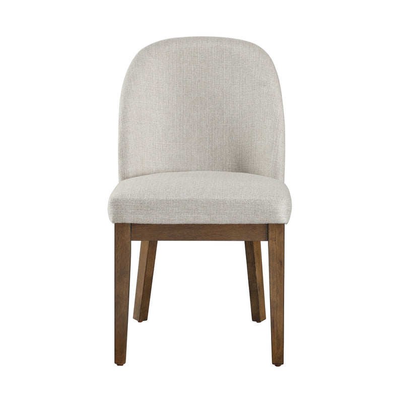 Phoenix - Dining Chair (Set of 2) - Chestnut / Light Gray