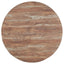 Arunda Yukon - Round Counter Height Dining Table With Pedestal Base And Built In Drawer - Oak