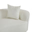 Elegant Curved Sectional Sofa With Full Foam Comfort