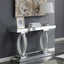 Drea - Entryway Sofa Console Table - Silver