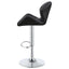 Adjustable Bar Stool With Height-Adjustable Base (Set of 2)