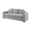 Modern 3 Seater Sofa With Curved Backrest