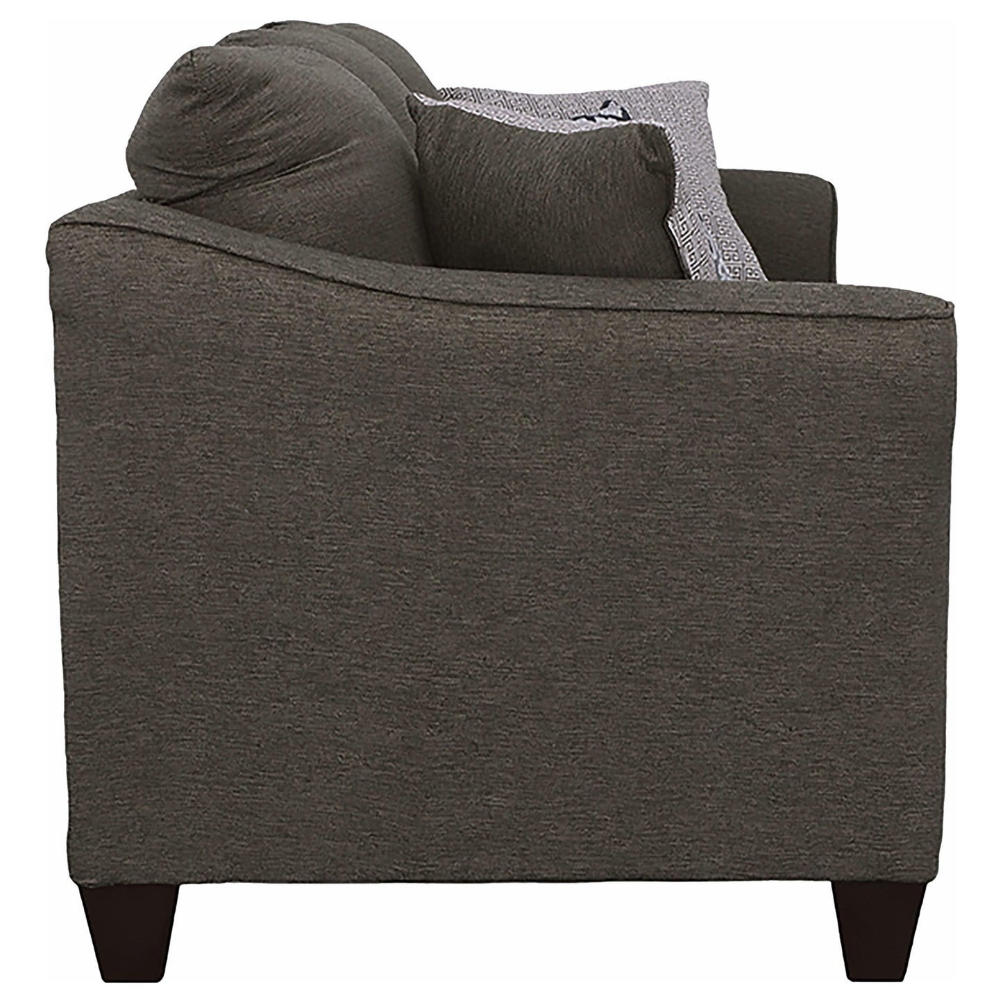 Ralston - Sofa With Accent Pillows - Gray