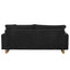 Modern Loveseat Sofa With 4 Pillows