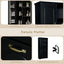 Freestanding Tall Storage Cabinet With 2 Tilt Out Hampers