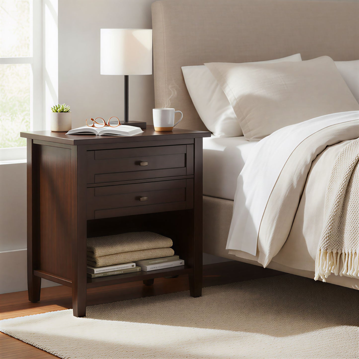 Warm Shaker - Bedside Table