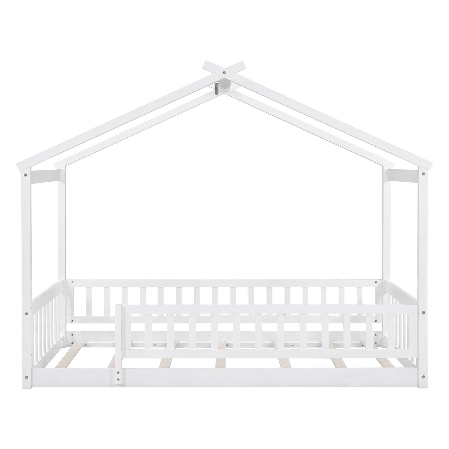 Bed House Bed Frame With Fence