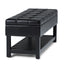 Saxon - Upholstered Transitional Storage Ottoman Bench