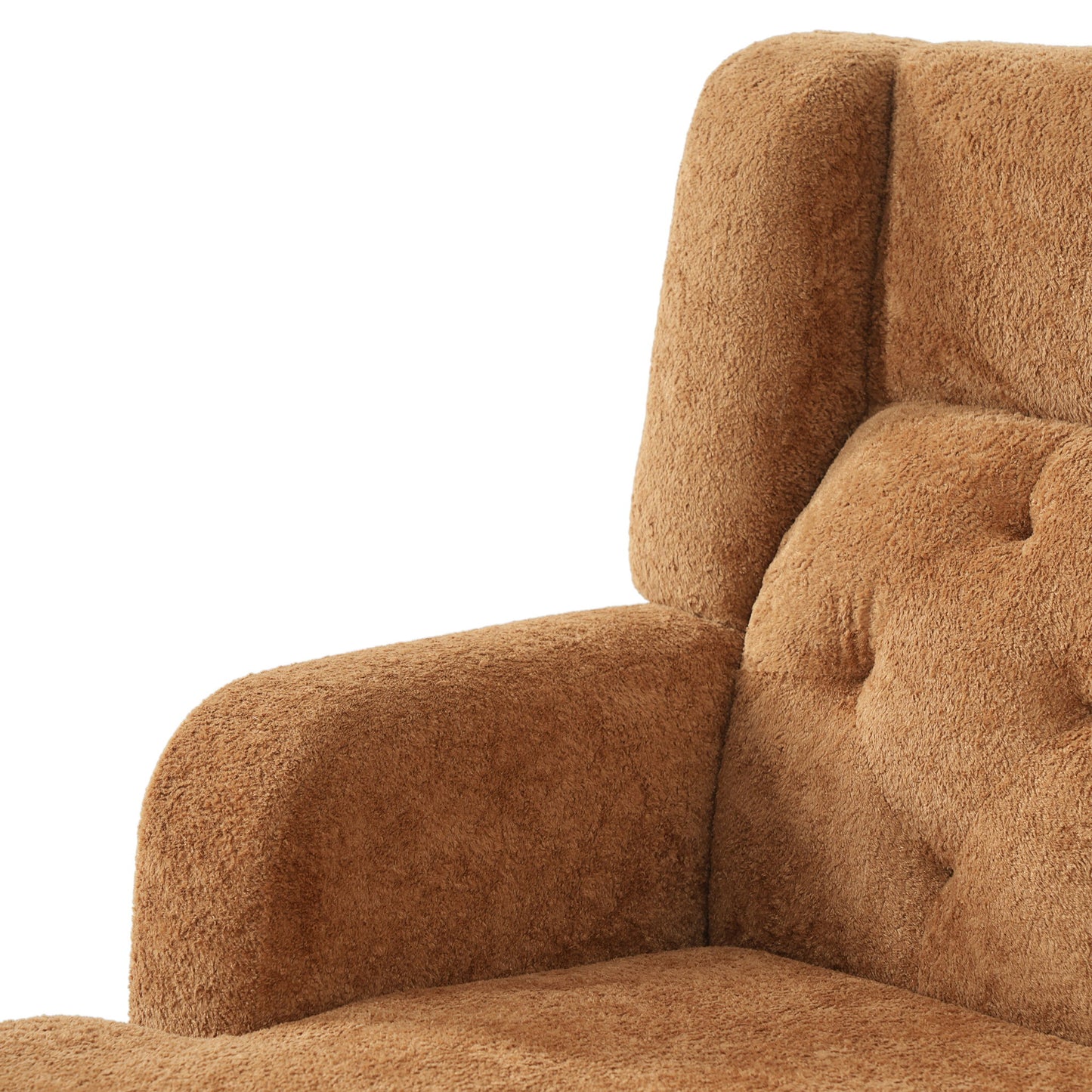 Modern Tufted Upholstered Accent Chair For Living Room