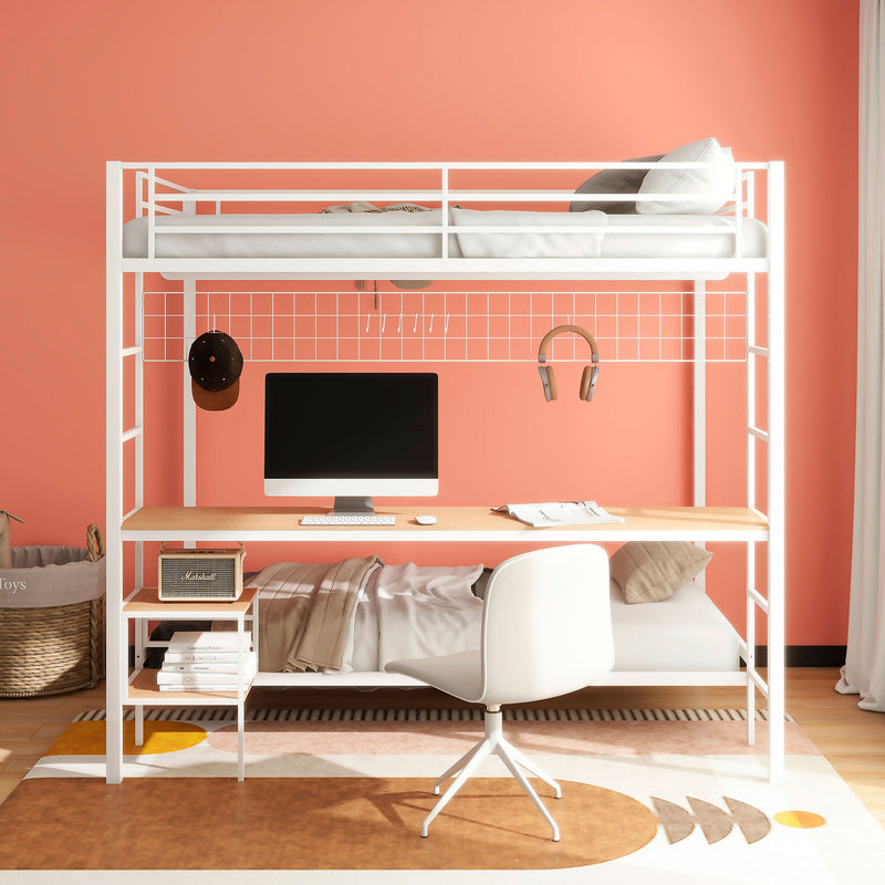 Barham - Workstation Bunk Bed With Integrated Desk