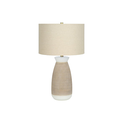 Lighting, Table Lamp, Ceramic, Resin, Contemporary - Cream
