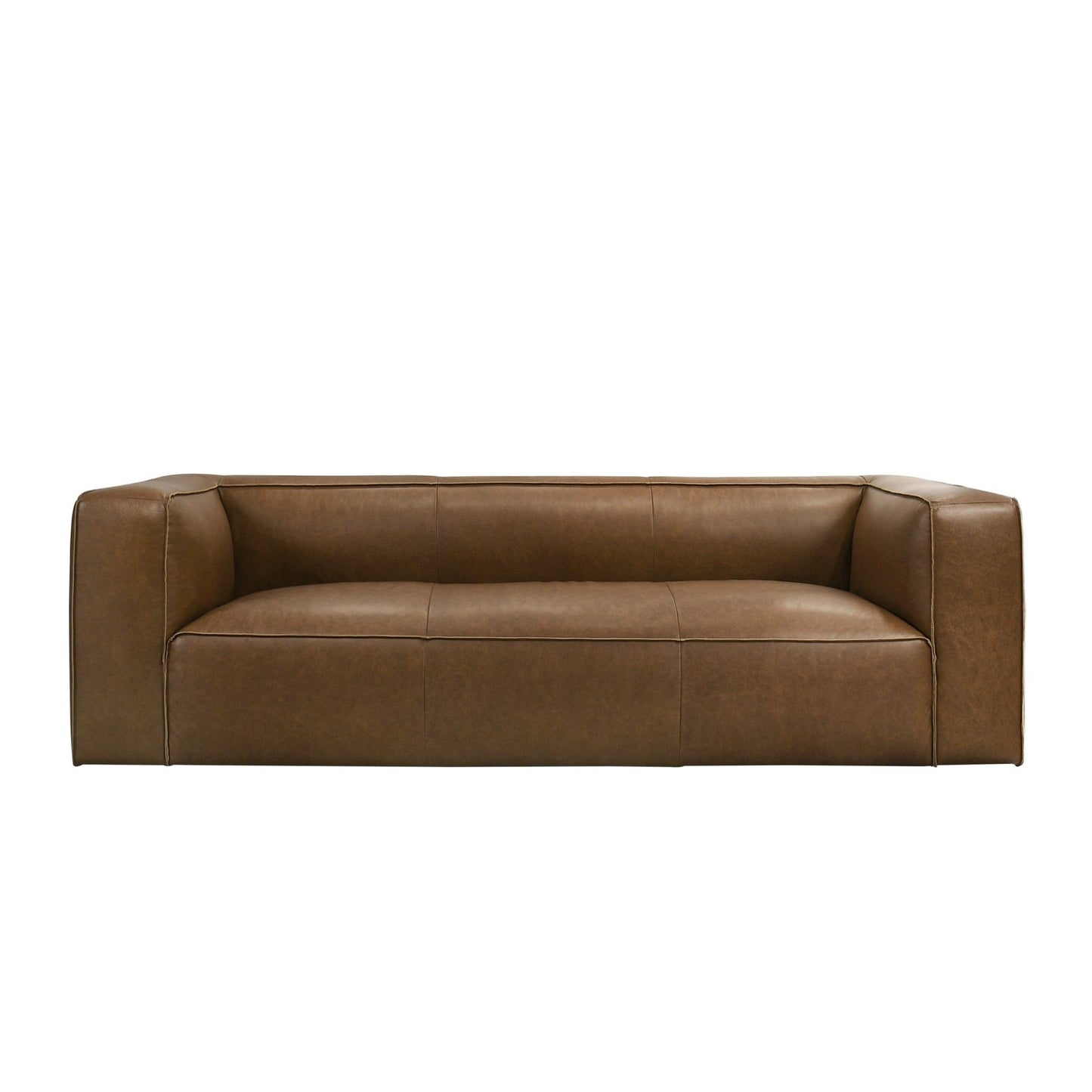 Colton - Sofa With Corner Blocked Frame - Tan