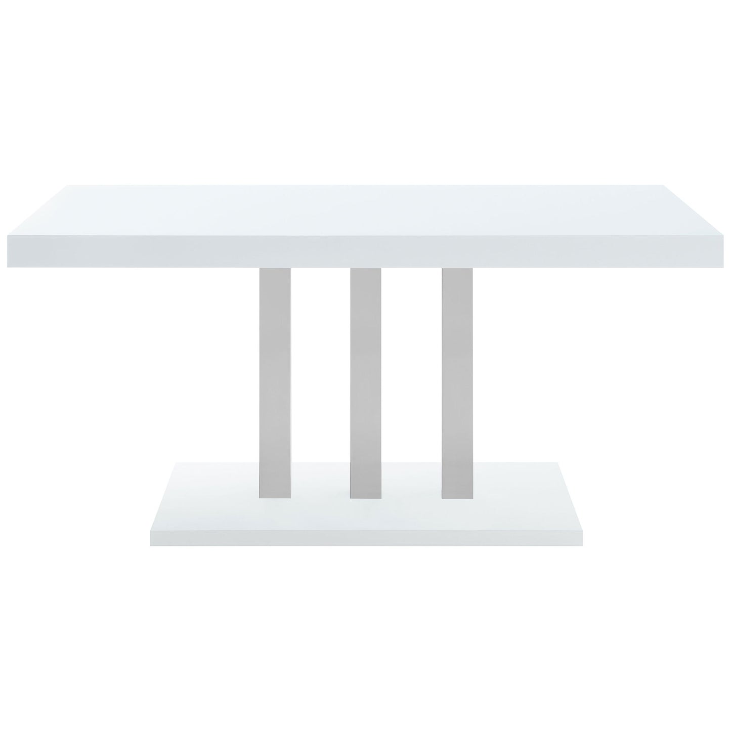 Creston - Rectangular Dining Table - White