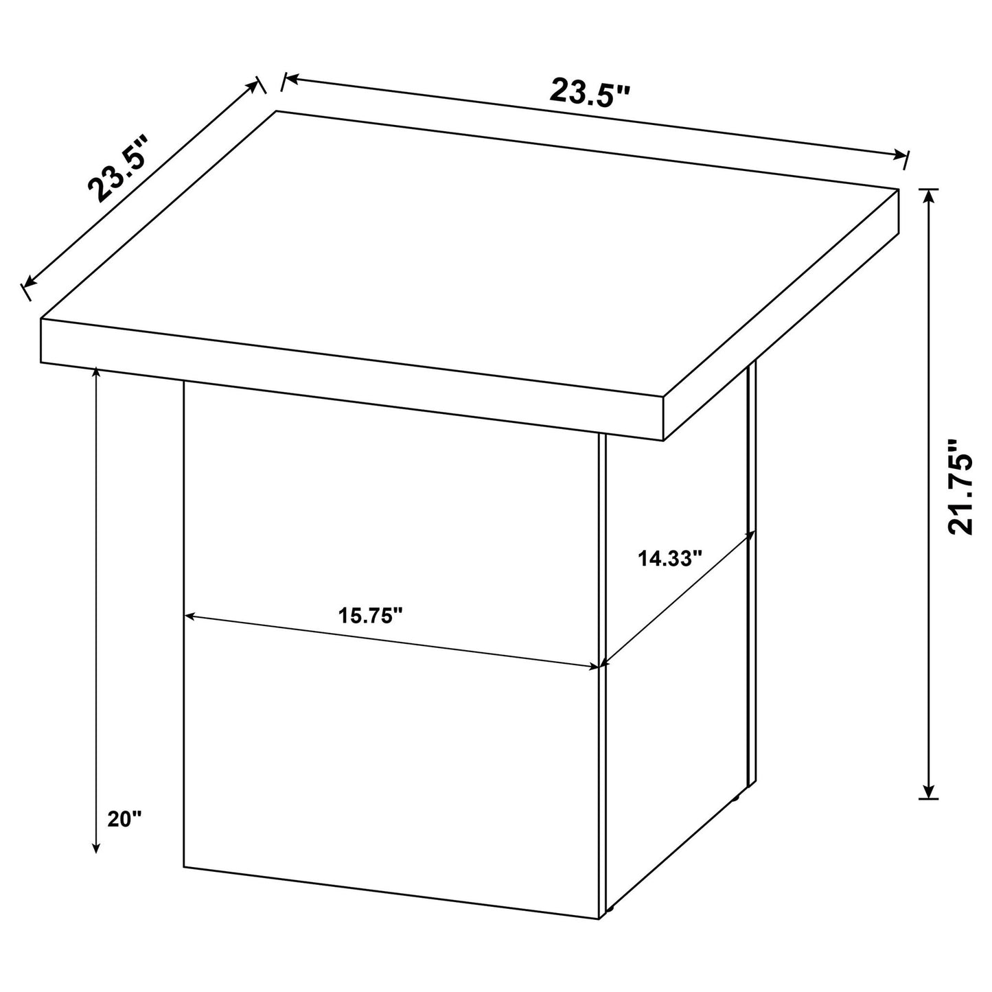 Caroline - Coffee And End Table Set