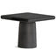 Zachary - 2 Piece Set Cast Aluminum Coffee Table - Black
