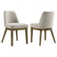 Bryant - Upholstered Dining Side Chair (Set of 2) - Light Tan