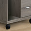 Office, File Cabinet, Printer Cart, Rolling File Cabinet, Mobile, Storage, Contemporary & Modern