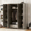 4 Door Wardrobe With 1 Drawer