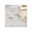 Geometrix - 5'3" X 7'3" Medallion Area Rug With Geometric 3D Effect - Ivory / Gray