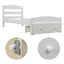 Platform Bed Frame With Storage Drawer And Wood Slat Support No Box Spring Needed