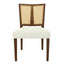 Mid Century Rattan Dining Chair Without Arms Set