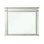 Varian - Mirrored Designed Mirror - Silver