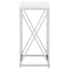 Accent Table With Accents - Glossy White