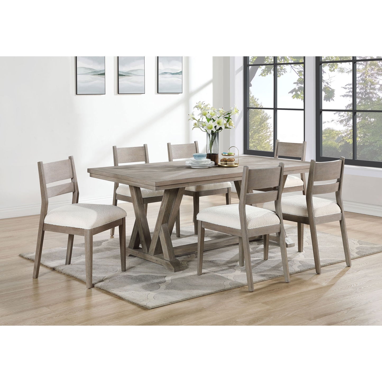 Ruston - Rectangular Dining Table Set