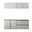 Nova Series - Garage Cabinet Set C - Metallic Gray