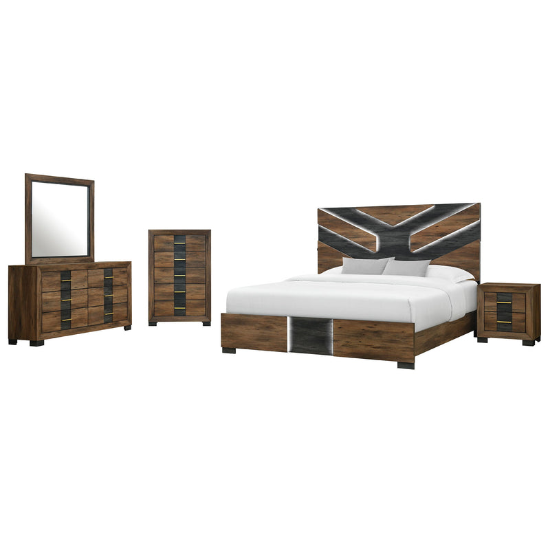 Prime - Nightstand - Brown Black