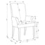 Draper - Upholstered Arm Chair - Beige
