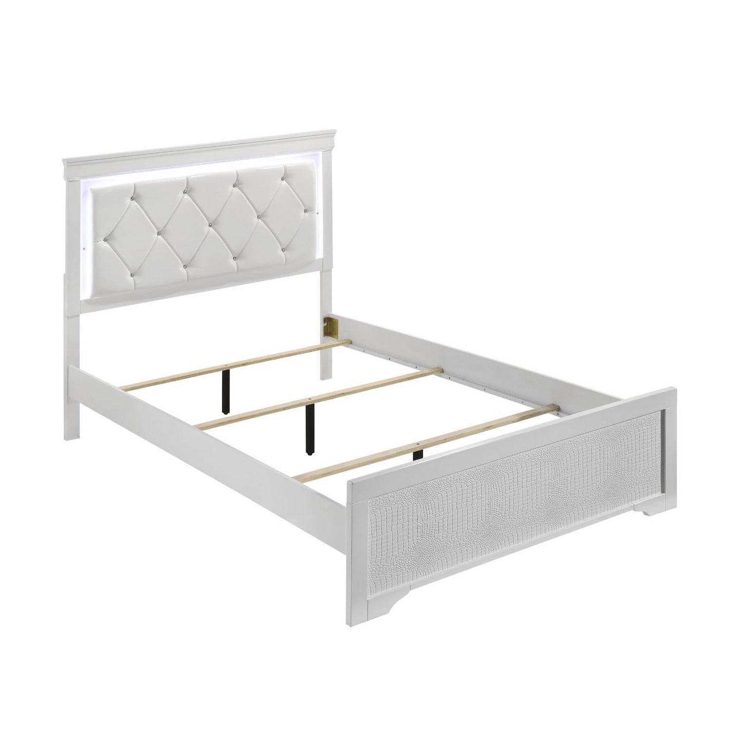 Blaze - Modern Bed With LED Headboard
