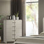 Aria - 5 Drawer Chest - Beige