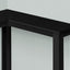 Corner Accent Console Table For Entryway, Unique Design Contemporary & Modern
