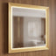 Obsession - Square Mirror - White