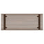 Mia - Bench - Dark Brown