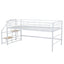 Loft Bed With Storage Stairs And Metal Frame