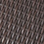 Outdoor Square Rattan Bar Table With Iron Frame - Multi Brown