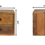 Solis - 1 Drawer Wall Mounted Nightstand