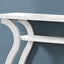 Accent Console Table For Entryway, Unique Curved Design