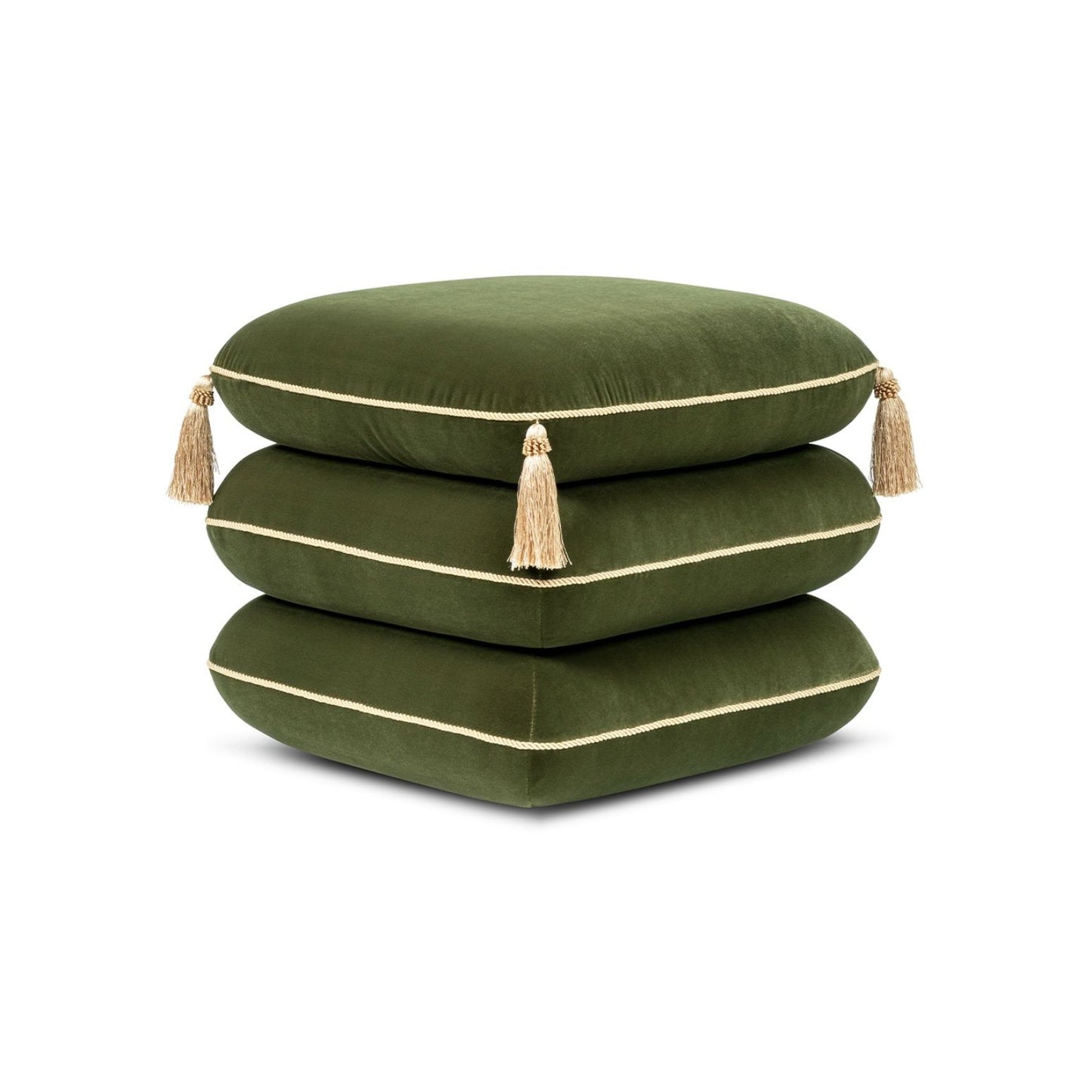 Monarch - Squared Upholstered Ottoman