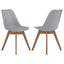 Elegant Padded Side Chair (Set Of 2)