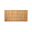 Outdoor Dining Table With Slatted Top, Ideal For Patio