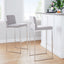 Fuji - Contemporary And Modern Elegance High Back Barstool