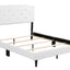 Button Tufted Bed Charming For Cozy Spaces