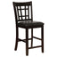Lattice Back Counter Height Stools (Set of 2)