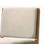 Contemporary Dining Chair Set Upholstered Fabric With Rubberwood Frame