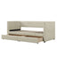 Daybed With Two Drawers And Wood Slat
