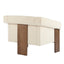 Sierra - Vintage Modern Accent Chair With Deep Cushions And Wide Armrests