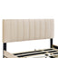Platform UpholsteredBed With 2 Drawers And Twin Long Trundle